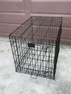 36” Dual Door Pet Crate/Kennel/Cage