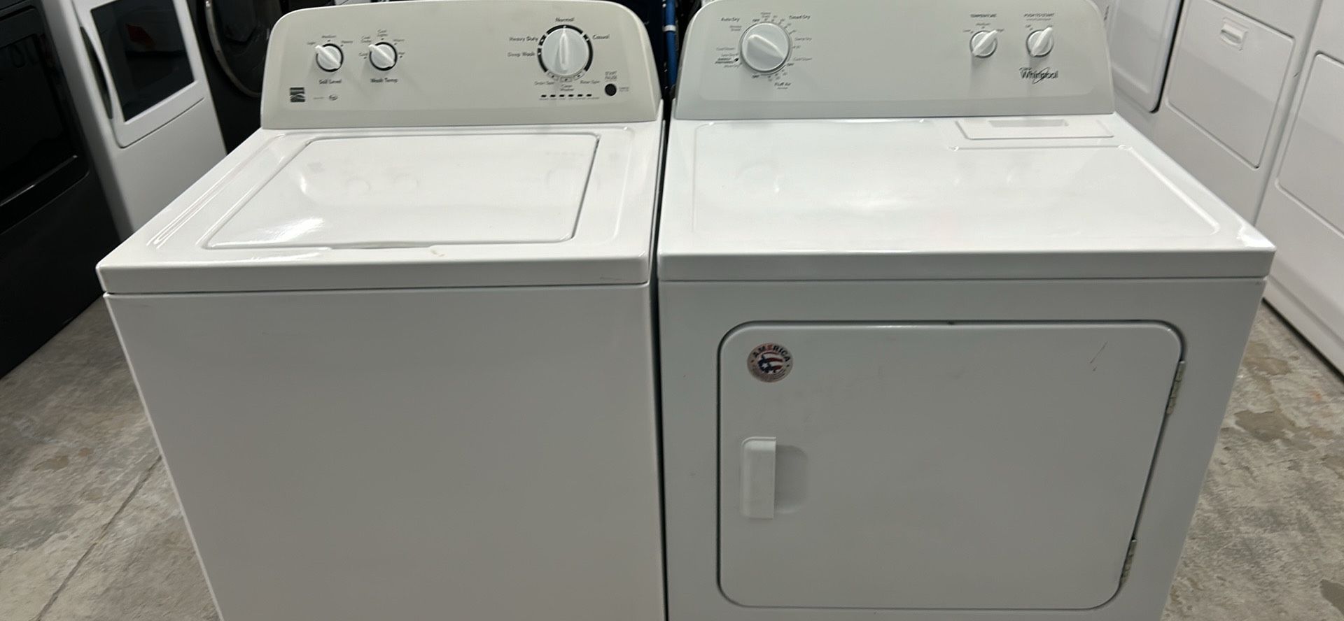 Washer and Dryer