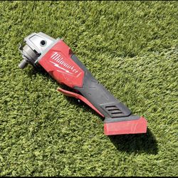 Milwaukee M18 FUEL 18V Lithium-Ion Brushless Cordless 4-1|2 in./5 in. Grinder w/Paddle Switch (Tool-
