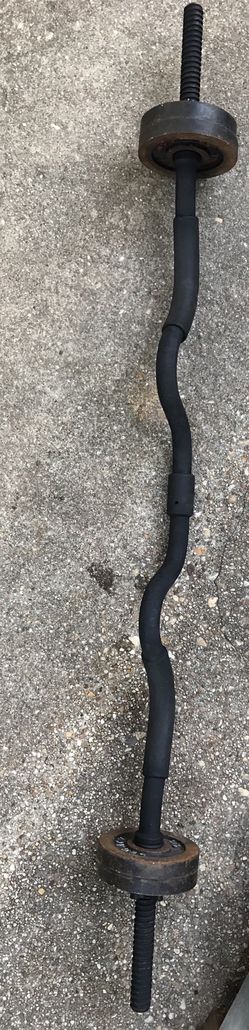 Curlup bar standard weights 10lbs