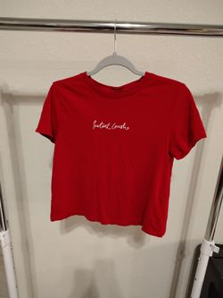 Red shirt, Instant crush, women, size M