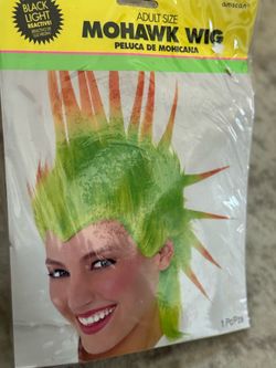 Amscan Adult Mohawk Costume Wig