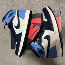 VNDS JORDAN 1 OBSIDIAN SIZE 10 