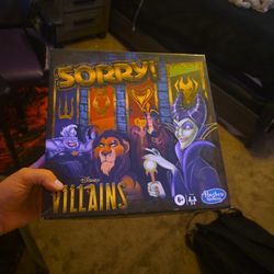 Sorry VILLAINS