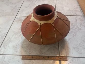 Handmade Terracotta Clay Pottery Vessel