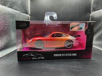 Jada Toys 2023 "Pink Slips" Red Porsche 911 GT3 RS 1:32 