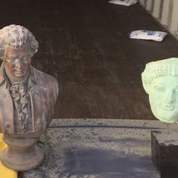 Brown Statue Left