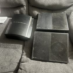 Playstation 3 & 2 Xbox Ones (2013)