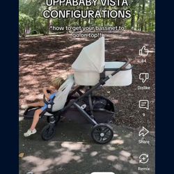 
UPPAbaby
UPPAbaby Vista V2 Stroller & Bassinet Can Convert To Double Stroller