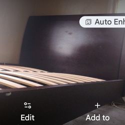 Free King Bed Solid Wood