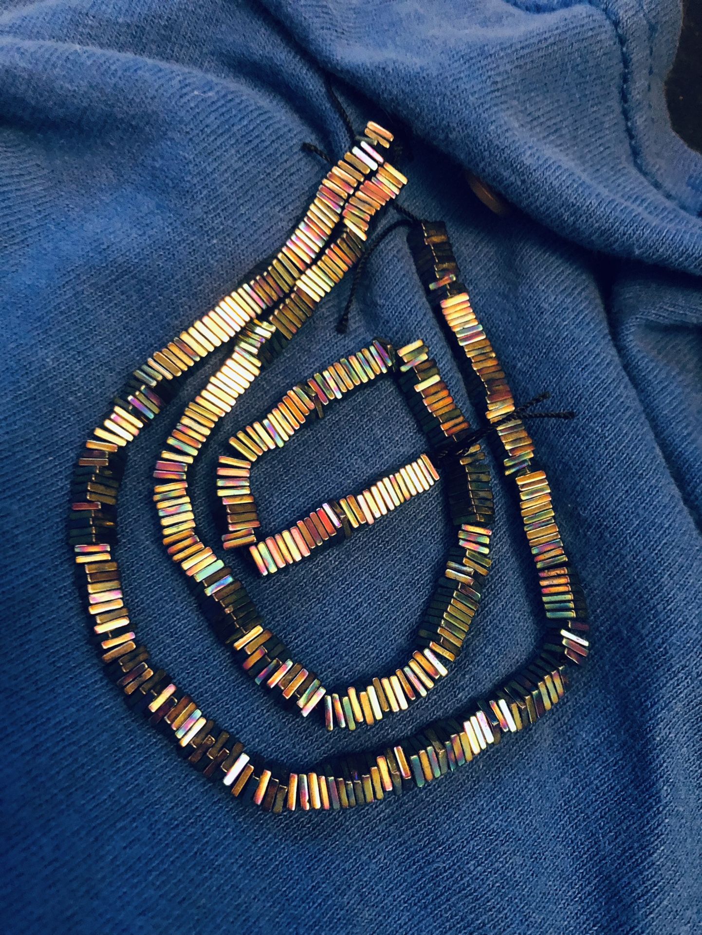 Rainbow Small Square Beads For Crafting And Jewelry Making
