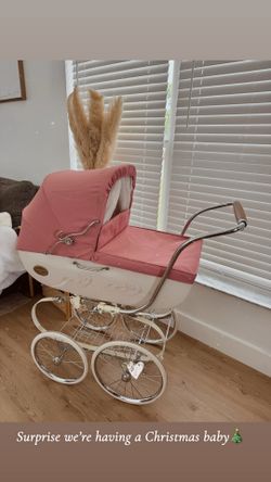 Pink Inglesina Italian Pram