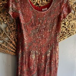 Ladies Sequined Dress-size 8/10
