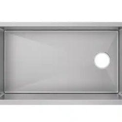 Glacier Bay
Tight Radius 31 in. Undermount Single Bowl 18 Gauge Stainless Steel Kitchen Sink with Accessories