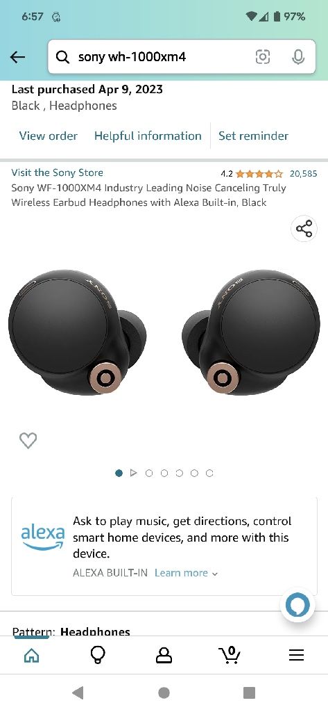 Sony Wireless Earbuds