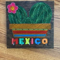 Cactus Mexico key Holder 