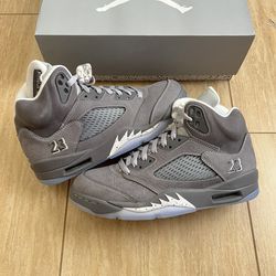 Jordan 5 Wolf Grey Size 9.5 & 13