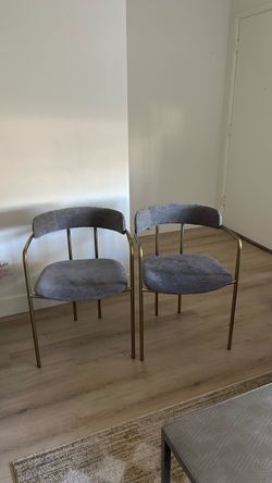West Elm chairs
