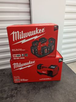 ​🔥 BRAND NEW MILWAUKEE M18 INFLATOR & 6-PACK SEQUENTIAL CHARGER 🛠️ (FIRM)