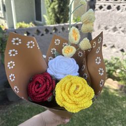 Handmade crochet Roses❤️