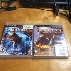 PlayStation 3 / PS3 -  Uncharted 2 And 3