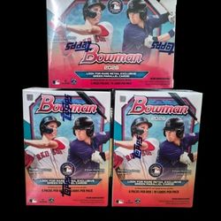 3x Topps 2026 Bowman Baseball Factory Sealed Value Blaster Box
