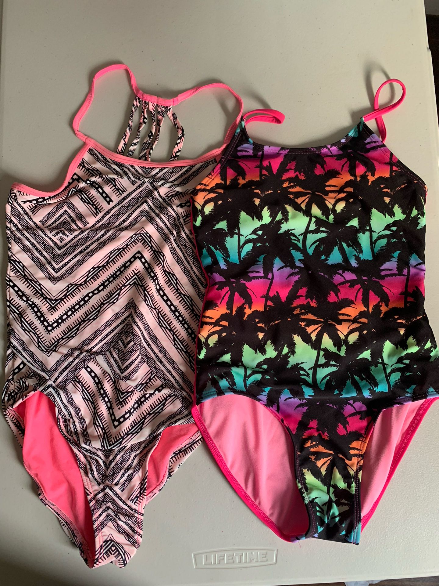 Girl Swimsuit 10/12 Large 