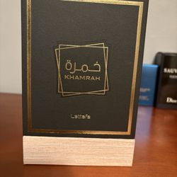 Lattafa Khamrah Qahwa Eau de Parfum, Unisex, 3.4 oz Spray