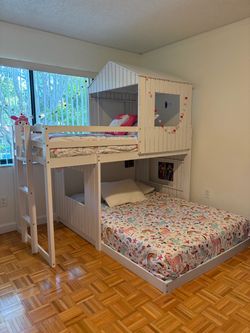 Kids Twin over Full bunk bed