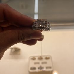 Cluster Diamond Ring