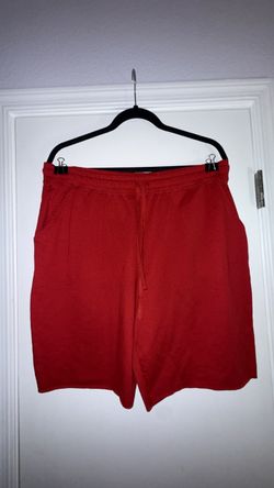 LuLaRoe Red Jamie French Terry Shorts - Size Large