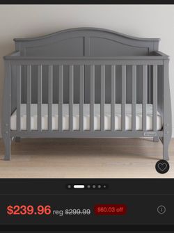 Grey Crib