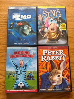 4 DVD movies