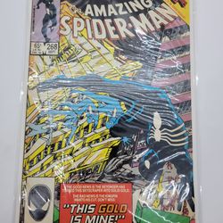 Marvel Comics The Amazing Spiderman #268 The Black Suit Spider-man 1985 Secret Wars 2