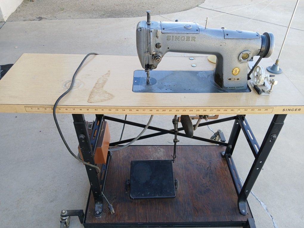 1955 Industrial Singer Sewing Machine 