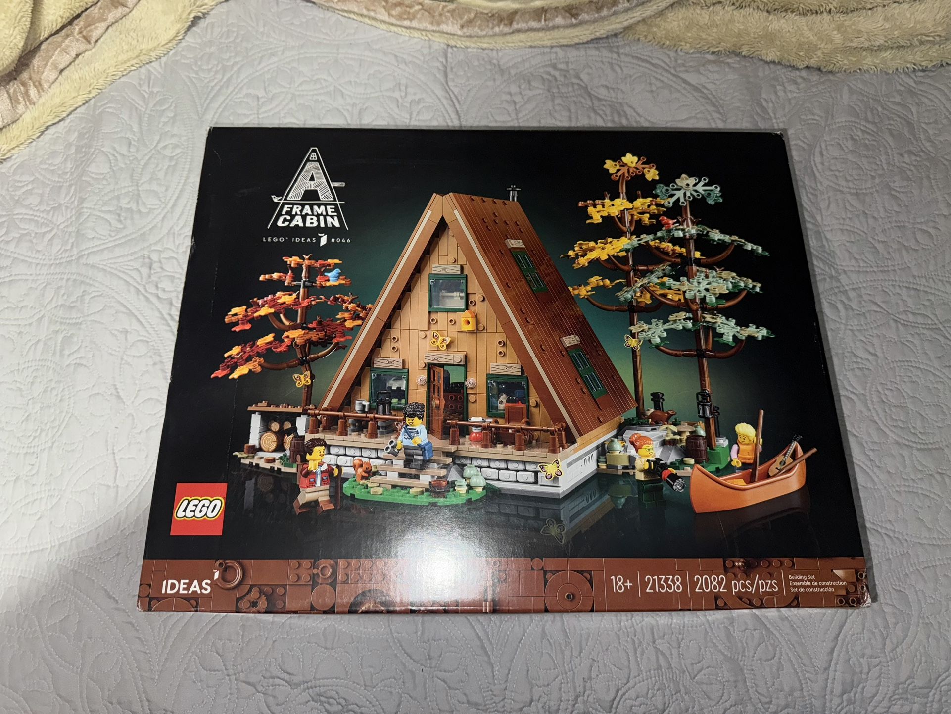 Lego A Frame Cabin 21338