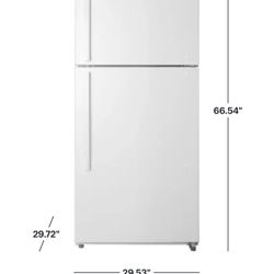 Insignia Top Freezer Bottom Fridge 