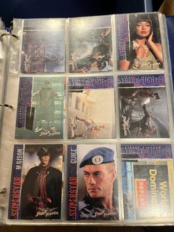 1995 Upper Deck Street Fighter Movie Cards 