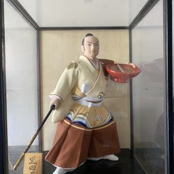 Genuine Hakata Urasaki Japanese figurine