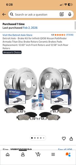 Brake Pads and Rotors