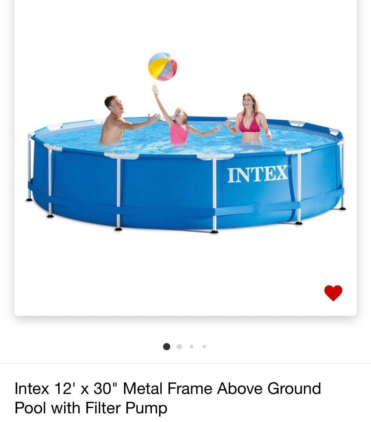 Intex POOL 12X 30”