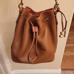 Dooney & Bourke Pebble Grain Drawstring Bag