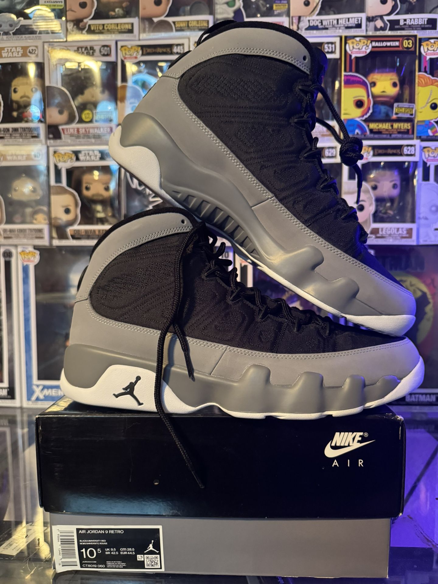 Air Jordan 9 Retro “Particle Grey” M10.5,All Products : American Fashion Style Bags On Sale