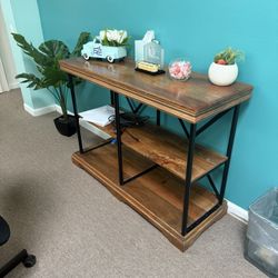 Entry Table/ Book Shelf 
