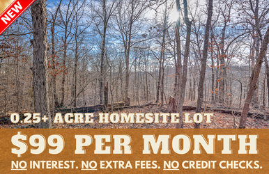 0.25 Acre Land for Sale in Bella Vista, Arkansas - Owner Finance Land for $99 Per Month. No Credit Check or Interest.