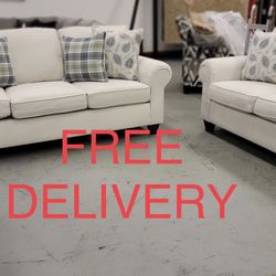 New Sofa And Loveseat 