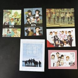 BTS Sticker Cards