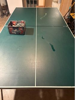 Ping pong table