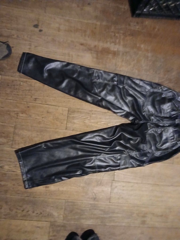 Leather Pants Lg