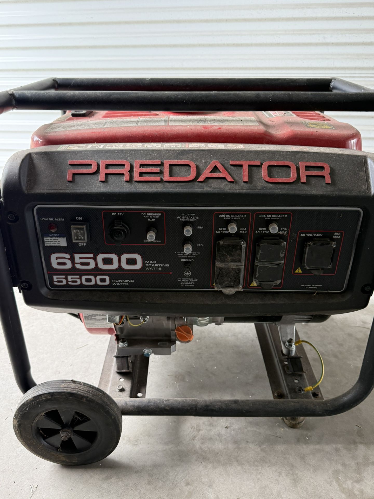 Predator 6500 Watt Generator